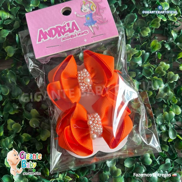 KIT LAÇO BICO DE PATO 2 C/ PEROL ANDREIA.....7891185901816