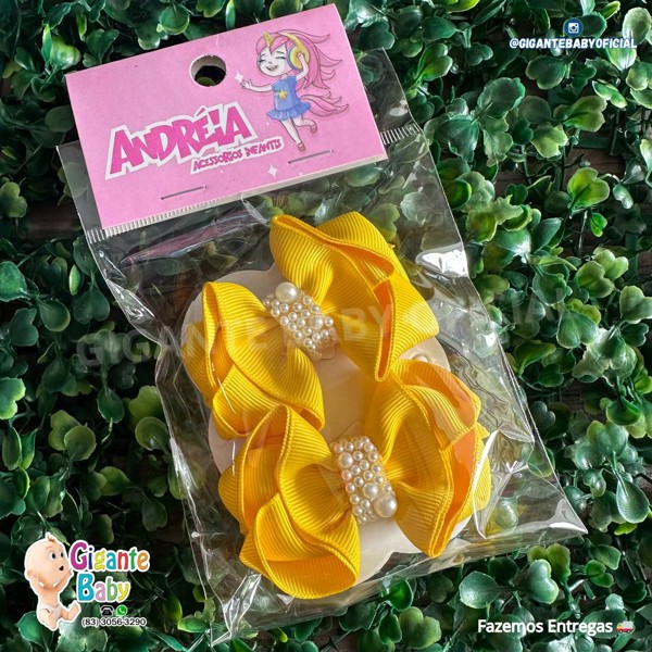 KIT LAÇO BICO DE PATO 2 C/ PEROL ANDREIA.....7891185901816