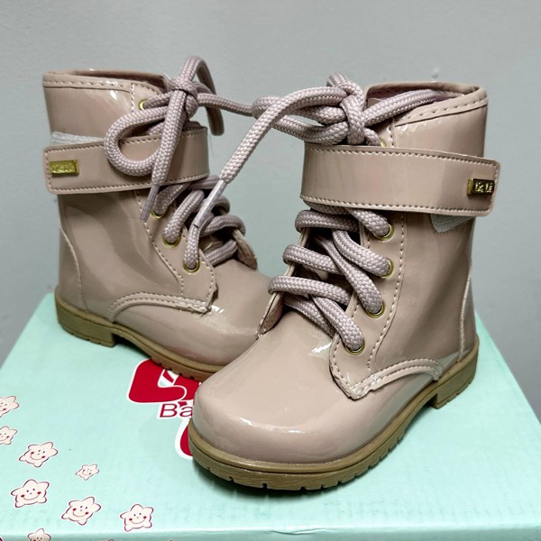 BOTA LIG LE FEM 20-27 R.9212 = VERNIZ NUDE