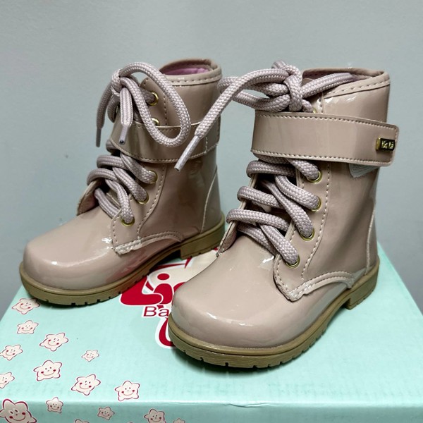 BOTA LIG LE FEM 20-27 R.9212 = VERNIZ NUDE