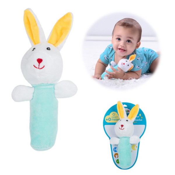 CHOCALHO UNISSEX PIMPOLHO BRANCO/COELHO....7908161344205