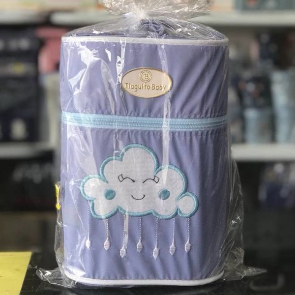 PORTA MAMADEIRA BORD ZLT MASC - NUVEM = AZUL BB....7891026369843