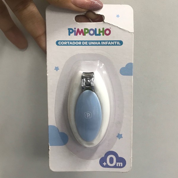 CORTADOR DE UNHA PIMPOLHO UNISSEX - AZUL