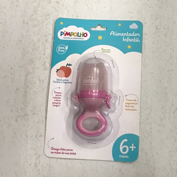 ALIMENTADOR INFANTIL PIMPOLHO ROSA