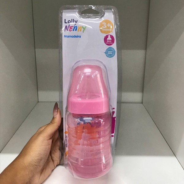 MAMADEIRA LOLLY BIG CLEAN 250ML SIL.R - ROSA...7896699013574