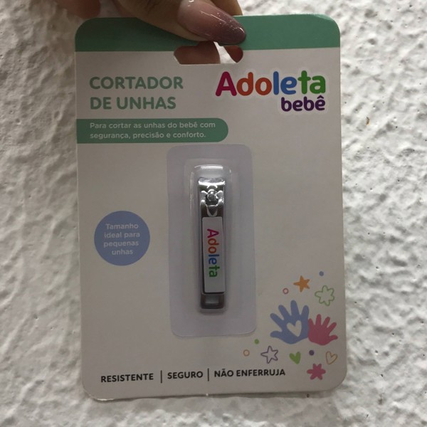 CORTADOR DE UNHA ADOLETA PRATA    1071