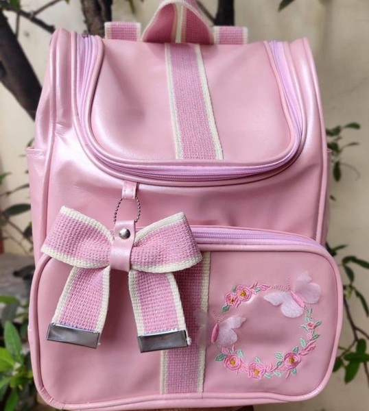 BIG MOCHILA LUXO ISABELA FEM - ROSA BEBE = JARDIM BORBOL....7898543744450