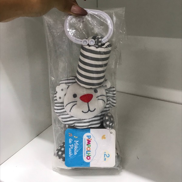 MOBILE DE PLUSH P/CARRINHO E BEBE CONFORTO UNISSEX PIMPOLHO