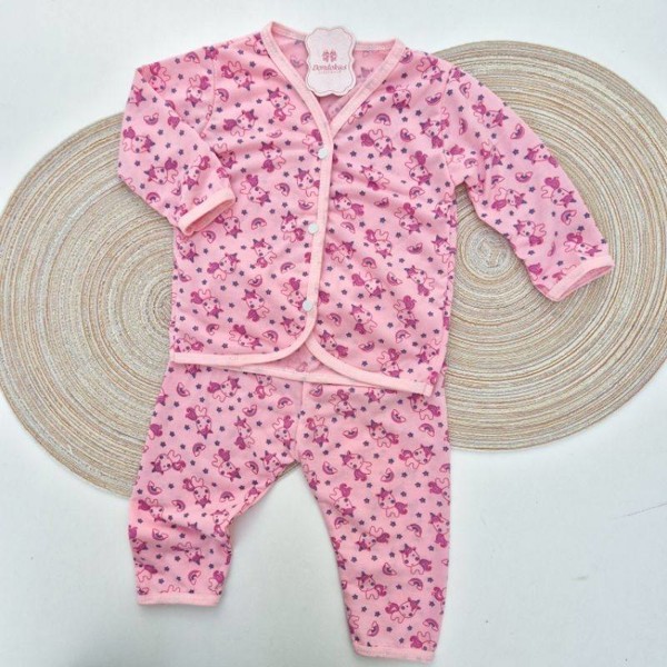 PIJAMA MALHA FRIA C/ BOTAO MONA FEM - TAM.M  R.003...7895179123345