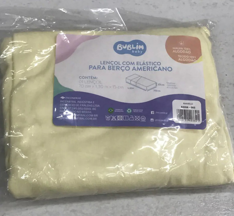 LENCOL C/ ELAST BUBLIM AMER LISO MALH 70X1.30 - AMAREL 44006...7908131403321