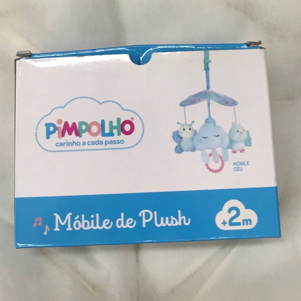 MOBILE DE PLUSH P/CARRINHO E BEBE CONFORTO UNISSEX PIMPOLHO