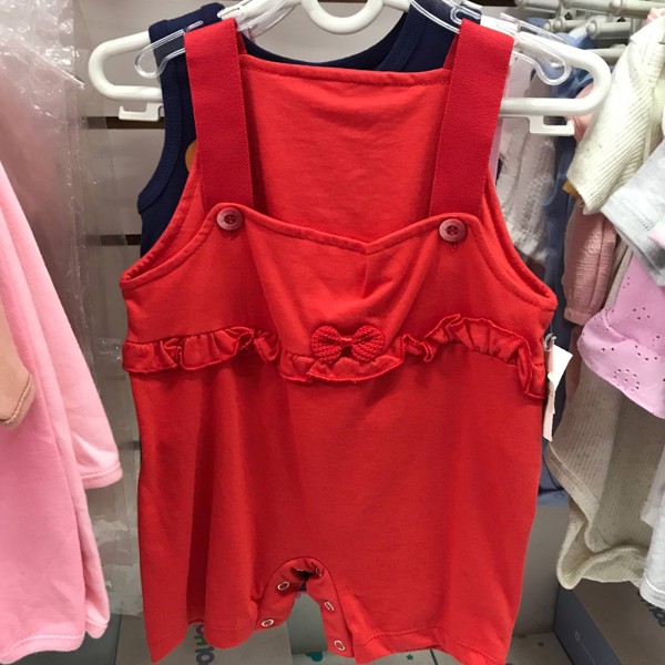 MACACAO CURTO PETECA BABY FEM LAÇO ALÇA COLOR - TAM.M...7893676949321