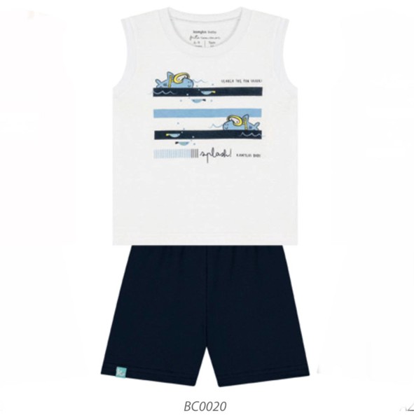 CONJ KAMYLUS MASC 123 TUB - BRANCO = TAM.01  43780...7908925731609