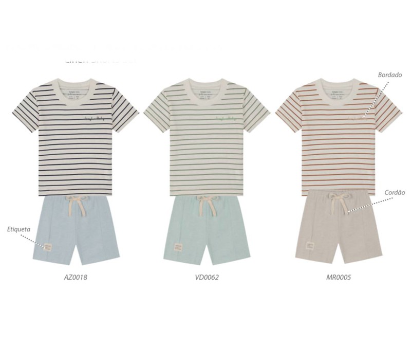 CONJ KAMYLUS MASC PMG LISTRAD - TAM.G = MARINHO  43791...7908925721358