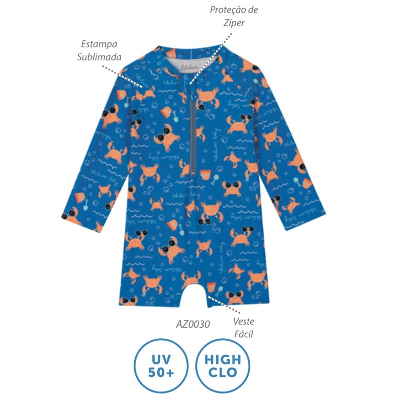 CONJ KAMYLUS MASC UV TCHIBUM PMG - TAM.G = AZUL  43820...77908925708526