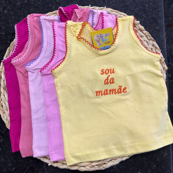 CAMISETA MIC BORD C/ PICUETA FEM - TAM.G  1760...7898951078239