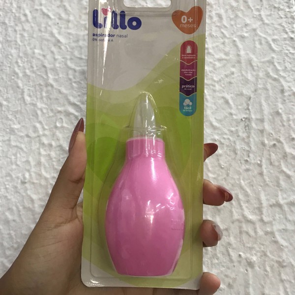 ASPIRADOR NASAL LILLO - ROSA