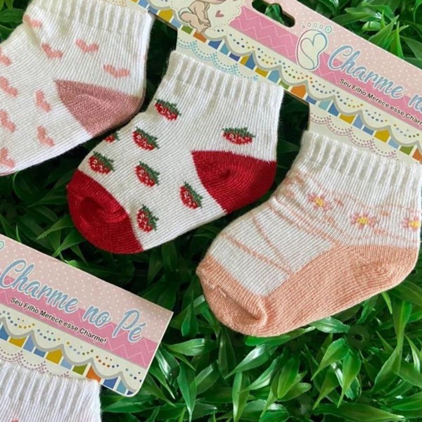 KIT MEIA CHARME NO PE EST C/3 - FEM  910....7892709170107