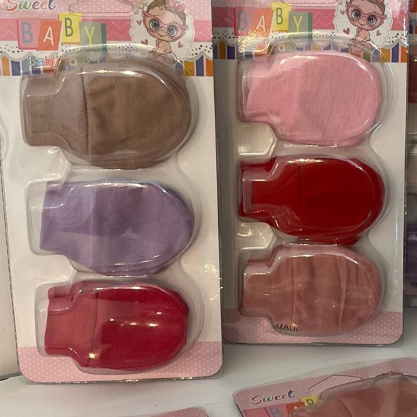 KIT LUVAS RN CHARME LISA C/3 - FEM...7892412177844