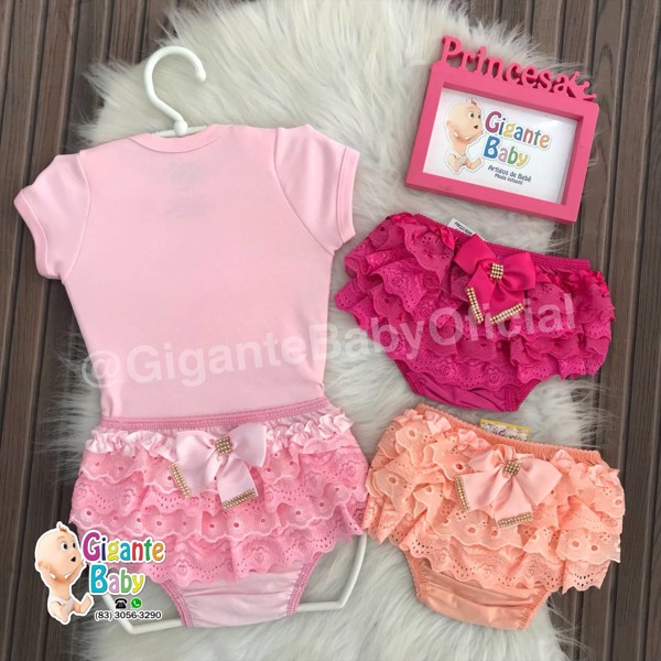 CALCINHA BUNDA RICA PRINLI = BELA LUXO - M 1008...7892801515943