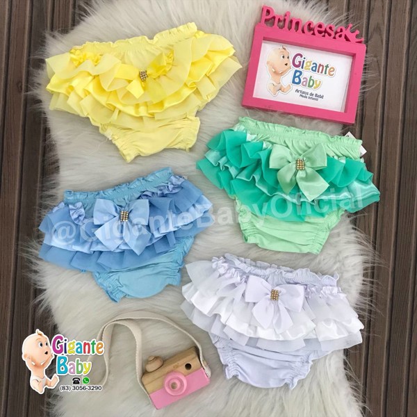 CALCINHA BUNDA RICA PRINLI = PRINCESA - M  1009....7898708107793