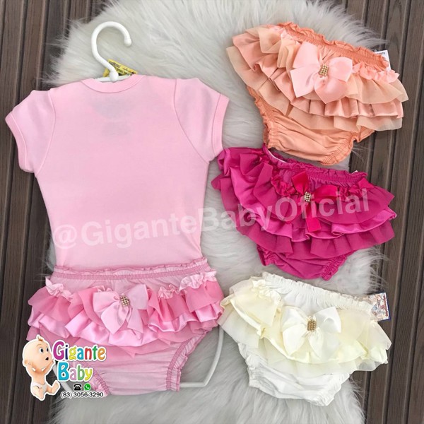 CALCINHA BUNDA RICA PRINLI = PRINCESA - M  1009....7898708107793