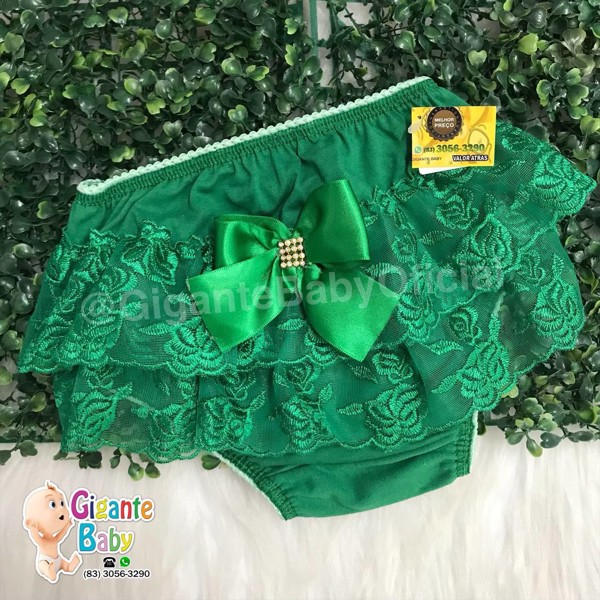 CALCINHA BUNDA RICA PRINLI = TULE - M  1011...7895297269925