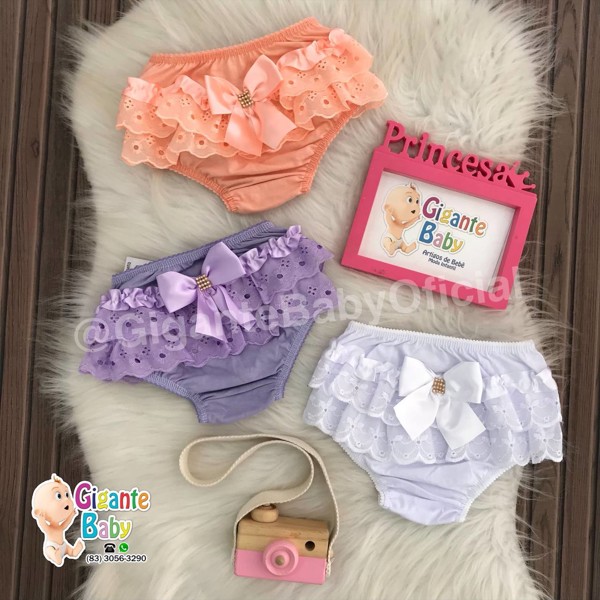 CALCINHA BUNDA RICA PRINLI = ALG C/BICO 1 LAÇO - M  1001....7891013493216