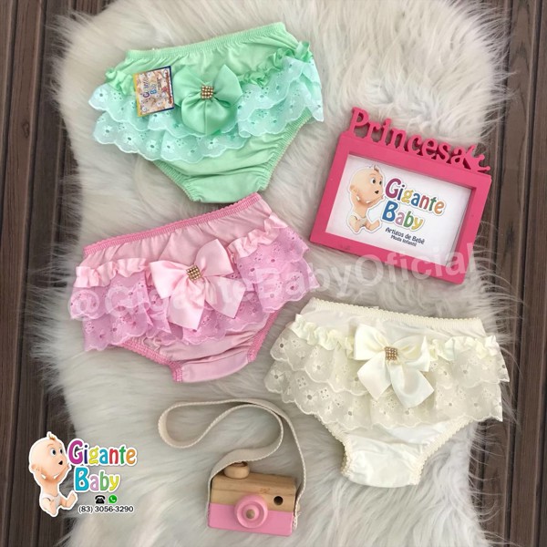 CALCINHA BUNDA RICA PRINLI = ALG C/BICO 1 LAÇO - M  1001....7891013493216