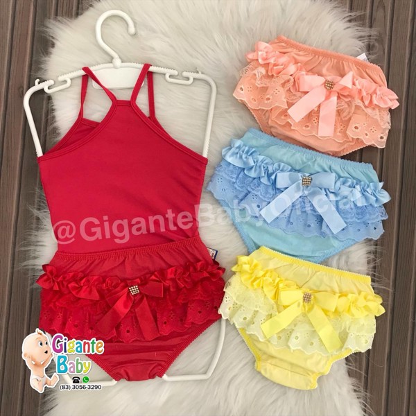 CALCINHA BUNDA RICA PRINLI = ELISA - M  1020...7899908276500