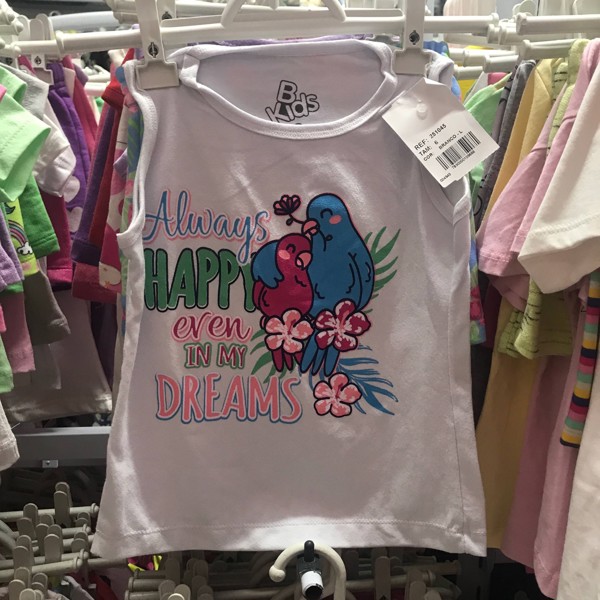 CONJ BKIDS FEM 468 REG ALWAYS PAPAGUAIOS - TAM.6