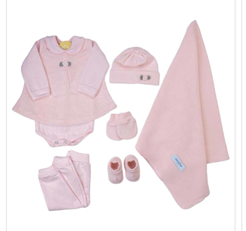 SAIDA MAT SANCHES 7PÇ FEM NOVA 1101 - ROSA LISO.....7898535191774