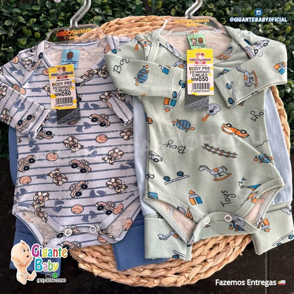 CONJ BODY C/ CALÇA KADOSHINHA PREMATURO EST - MASC....7893077302640