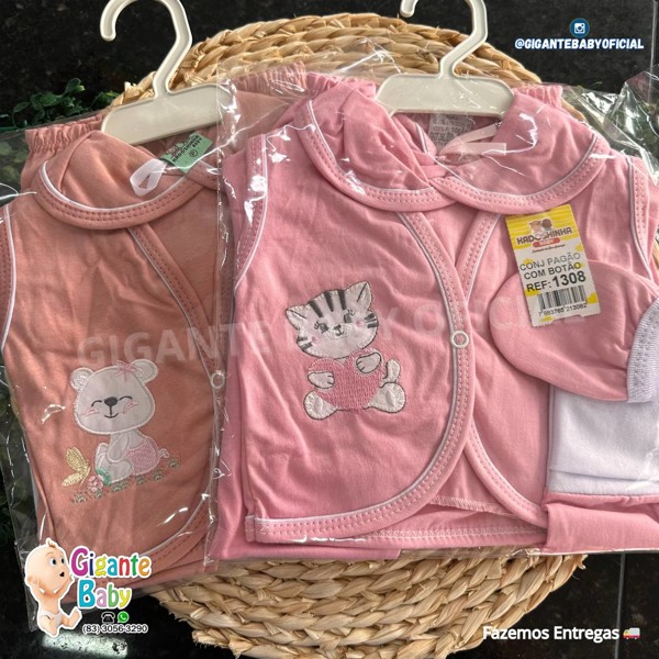 CONJ PAGAO KADOSHINHA C/ BOTAO BORD - FEM...7893357277835