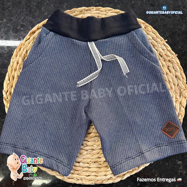 BERMUDA MOLETINHO PREM MASC LUZI - TAM.G....79097820689493