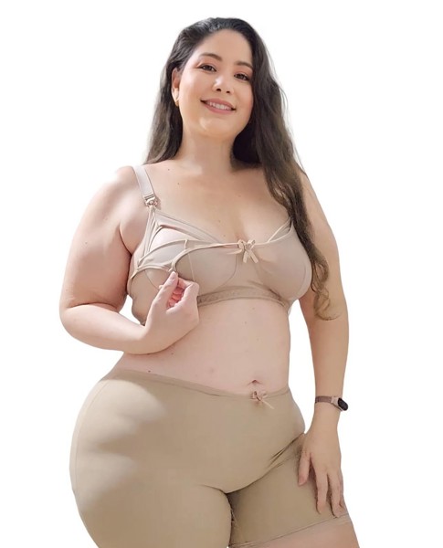 SUTIA AMAMENTAÇAO MODELYFE BEGE - TAM.G....79097820689558