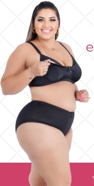 SUTIA AMAMENTAÇAO MODELYFE PRETO - TAM.G....79097820689554