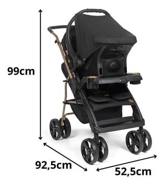 CARRINHO TUTTI BOLT PRETO/DOURADO...7898431501943