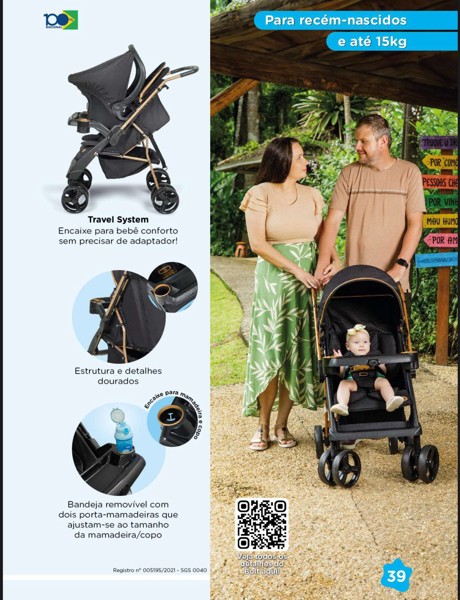 CARRINHO TUTTI BOLT PRETO/DOURADO...7898431501943