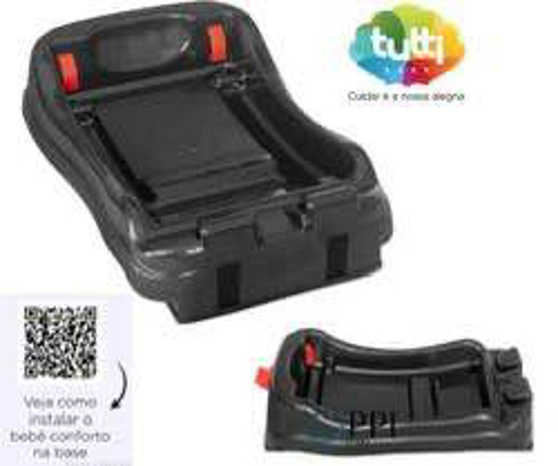 BASE P/ BEBE CONFORTO TUTTI BABY - PRETO....7898431500175