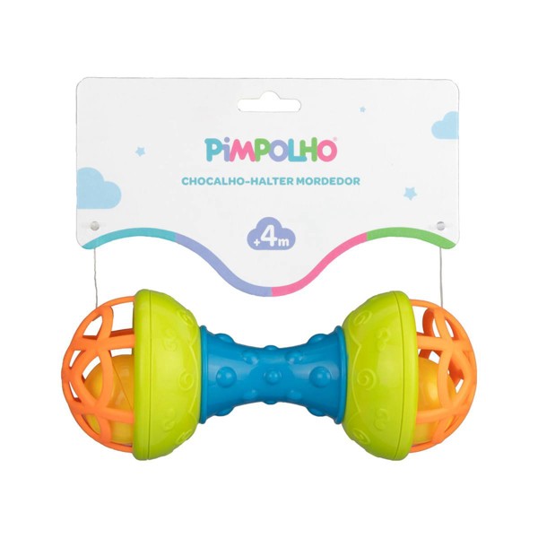CHOCALHO HALTER PIMPOLHO - AZUL/VERDE/LARANJA....7908161371799