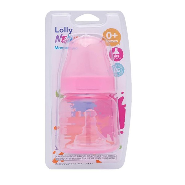 MAMADEIRA LOLLY BIG CLEAN 160ML SIL.R - ROSA...7896699013635