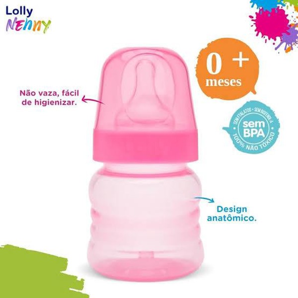 MAMADEIRA LOLLY BIG CLEAN 160ML SIL.R - ROSA...7896699013635