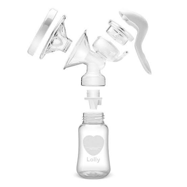 EXTRATOR MANUAL LEITE MATERNO LOLLY....7896699033633