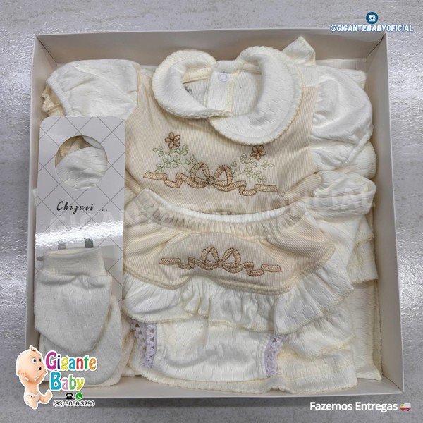 SAIDA MAT LUKINHA FEM VESTIDO 10343 - MARFIM /  LAÇOS ....7893008818752