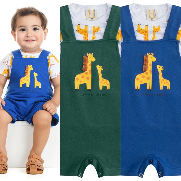 CONJ HRRADINHOS MASC JARD PMG - GIRAFA 14899....79097820689748