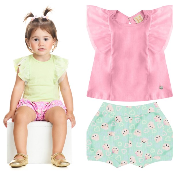 CONJ HRRADINHOS FEM PMG - CORAÇOES EST 14813....79097820689751