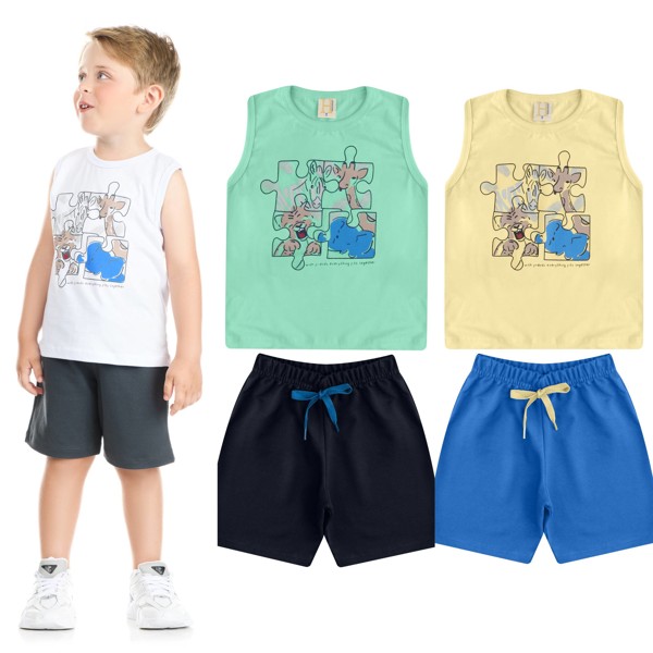 CONJ HRRADINHOS MASC REG 123 - QUBRA CABEÇA 14909....79097820689747