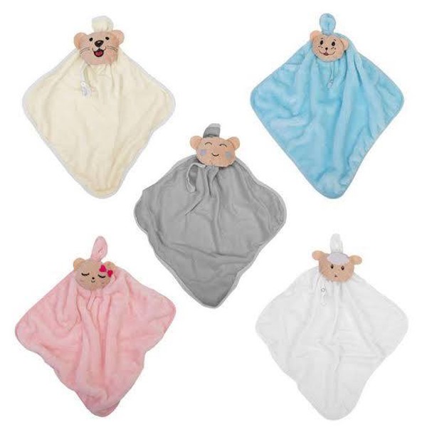 NANINHA BABY JOY FUNNY MICROFIBRA LISA BORD - AZUL  86001...7908131411746