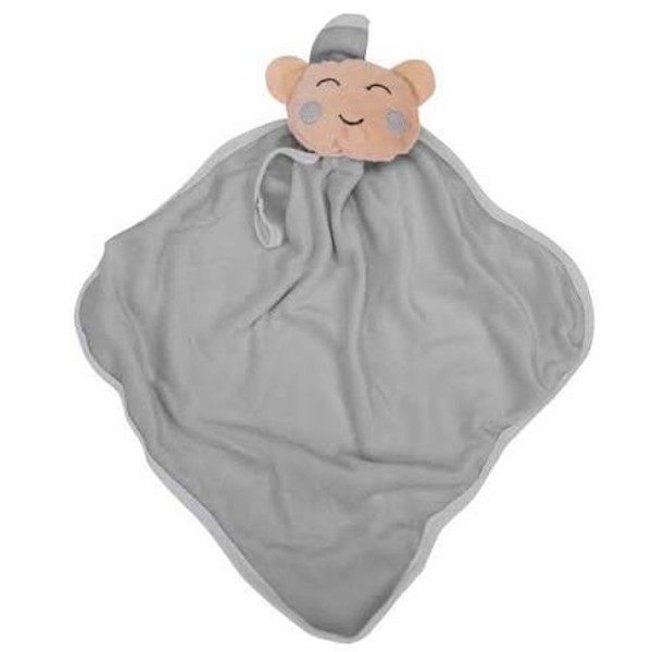 NANINHA BABY JOY FUNNY MICROFIBRA LISA BORD - CINZA  86001...7908131411784